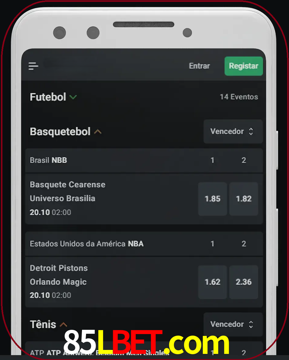 Aposte e assista aos esportes em formato ao vivo.