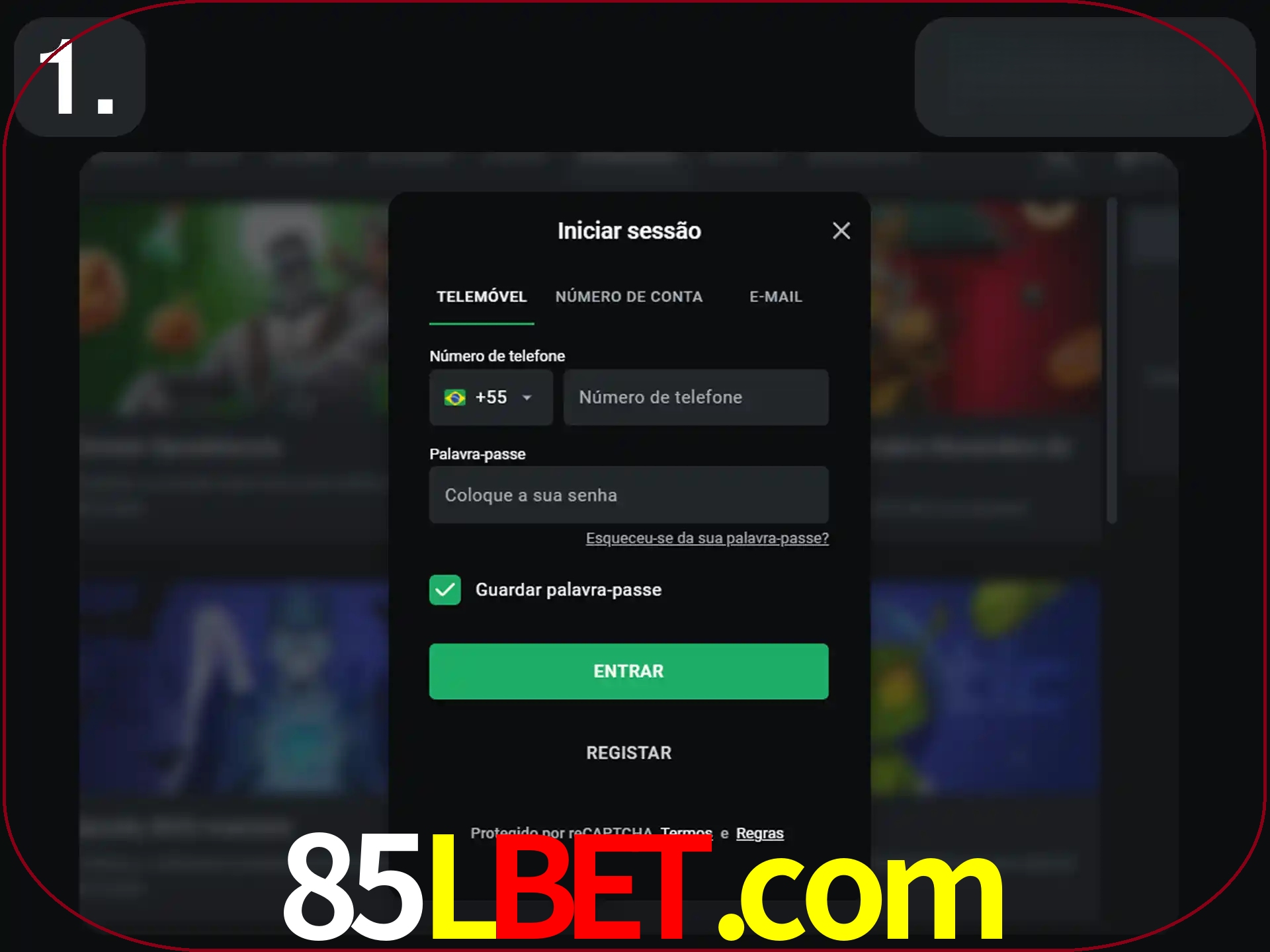Acesse o site.